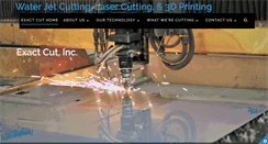 Desktop Screenshot of exactcut.net
