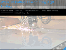 Tablet Screenshot of exactcut.net